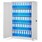 JAN NOWAK JAN II fém iratszekrény 1150x1850x400, modell szürke