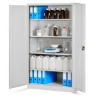 JAN NOWAK JAN II fém iratszekrény 1150x1850x400, modell szürke