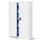 JAN NOWAK JAN II fém iratszekrény 1150x1850x400, modell fehér