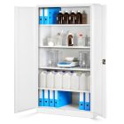 JAN NOWAK JAN II fém iratszekrény 1150x1850x400, modell fehér