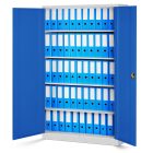 JAN NOWAK JAN II fém iratszekrény 1150x1850x400, modell szürke-kék