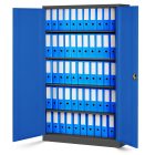 JAN NOWAK JAN II fém iratszekrény 1150x1850x400, modell antracit-kék