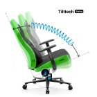 DIABLO X-GAMER 2.0 gamer szék, Normal size, fekete-zöld