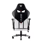 DIABLO X-PLAYER szövet gamer szék, Normal Size, fehér-fekete
