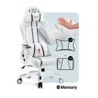 DIABLO X-ONE 2.0 gamer szék, King size, fehér-fekete