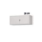 JAN NOWAK EWA felsőszekrény iratszekrényre 900x380x400, modell szürke