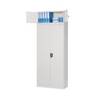 JAN NOWAK EWA felsőszekrény iratszekrényre 900x380x400, modell szürke