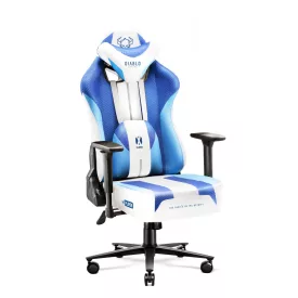   DIABLO X-PLAYER szövet gamer szék, Normal Size, Frost white - fehér