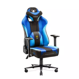   DIABLO X-PLAYER 2.0 szövet gamer szék, Normal Size, Frost black - fekete