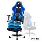 DIABLO X-PLAYER szövet gamer szék, Normal Size, Frost black - fekete