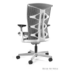 UNIQUE REYA M ergonomikus irodai szék, fekete váz/fekete szövet