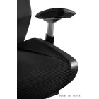 UNIQUE RONIN ergonomikus irodai szék, fekete váz-fekete háló
