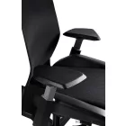 UNIQUE RONIN ergonomikus irodai szék, fehér váz-fekete háló