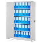 JAN NOWAK JAN fém iratszekrény 900x1850x400, modell fehér-sonoma tölgy