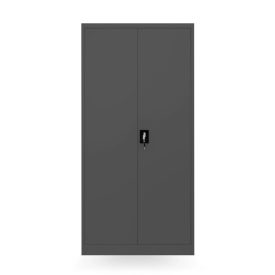   JAN NOWAK DAWID fém öltözőszekrény, 900x1850x450, antracit