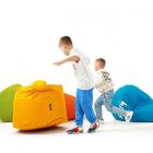 Diablo Kido gyerek babzsákfotel, sárga