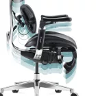 Diablo BRAVE V-KINETIC ergonomikus irodai szék, fekete