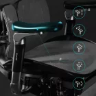 Diablo BRAVE V-KINETIC ergonomikus irodai szék, fekete