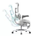 Diablo BRAVE V-KINETIC ergonomikus irodai szék, szürke