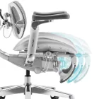 Diablo BRAVE V-KINETIC ergonomikus irodai szék, szürke
