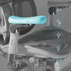 Diablo BRAVE V-KINETIC ergonomikus irodai szék, szürke