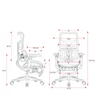 Diablo BRAVE V-KINETIC ergonomikus irodai szék, szürke