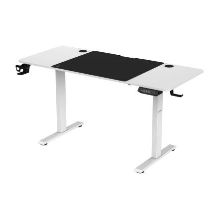 JAN NOWAK ROB 1400 állítható magasságú elektromos asztal, 1400x720x600, fehér színű