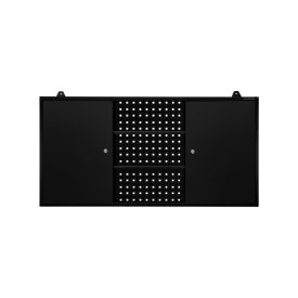   JAN NOWAK BEN függő garázsszekrény, 1200 x 600 x 200 mm, All Black: fekete