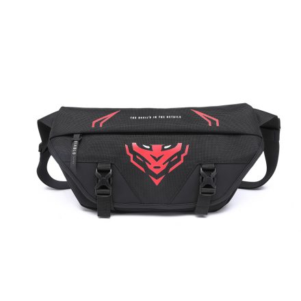 Diablo Bum Bag nagyméretű övtáska: fekete