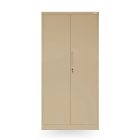 JAN NOWAK DAWID fém öltözőszekrény, 900x1850x450, bézs