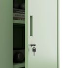 JAN NOWAK BEATA fém iratszekrény 900x930x400, modell pasztellzöld