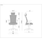 UNIQUE ERGONIC ergonomikus irodai szék