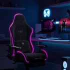 DIABLO X-STARTER LED gamer szék, fekete