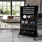 JAN NOWAK MARIUSZ szerszámfal, szerszámtábla, 965 x 1555 x 610 mm, All Black: fekete