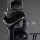 DIABLO V-COMMANDER ergonomikus irodai szék, fekete-kék