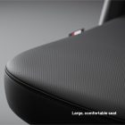 DIABLO V-LIGHT ergonomikus irodai szék, fekete