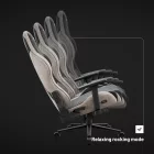 DIABLO X-HORN gamer szék, Normal size, szövetes Camel black