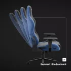 DIABLO X-ONE 2.0 gamer szék, Normal size, szövet, Night blue