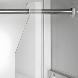   Jan Nowak Elválasztó öltözőszekrényekbe, 290 x 595 x 2 mm, 1 db