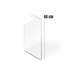 Jan Nowak Elválasztó öltözőszekrényekbe, 290 x 595 x 2 mm, 1 db