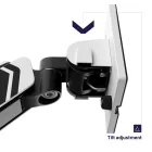 Diablo Képernyőállvány LED RGB X-Arm monitortartó