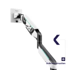 Diablo Képernyőállvány LED RGB X-Arm monitortartó