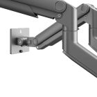 JAN NOWAK JAKE fém dupla monitorállvány, szürke