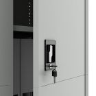 JAN NOWAK JAN fém iratszekrény 900x1850x400, Smart: szürke