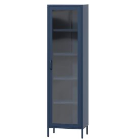   JAN NOWAK LUIGI vitrin, 500 x 1800 x 350 mm, Modern: sötétkék