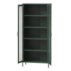 Jan Nowak ANGELO vitrin, 800 x 1850 x 450 mm, Modern: palackzöld