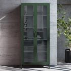 Jan Nowak ANGELO vitrin, 800 x 1850 x 450 mm, Modern: palackzöld