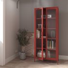 Jan Nowak ANGELO vitrin, 800 x 1850 x 450 mm, Modern: piros