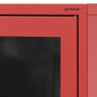 Jan Nowak ANGELO vitrin, 800 x 1850 x 450 mm, Modern: piros