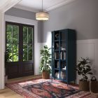 Jan Nowak ANGELO vitrin, 800 x 1850 x 450 mm, Modern: sötétkék